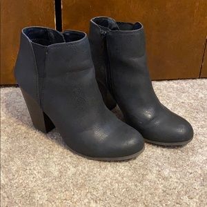 Fergalicious Punch Black Ankle Boot